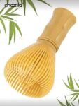 Choxila One Piece Traditional Matcha Whisk, Reusable Resin Matcha Whisk, Plastic Matcha Sker, Green Tea Brush, Japanese Shasin Brush, Matcha Blender Brush, Tea Accessory Tool, Washing Machine Friendly, Easy to Clean