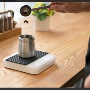 Acaia Pearl Scale white Coffee Scale White  LED Screen  2000G  Time counter  Units: g/ml/oz  0.1g Reading Scales  High sensitivity  Color : White  Suitable for distillation  USB-C charging  Libra can be linked to the Acaia program.