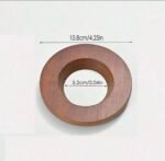 Coffee Filter Cup Holder for Casting Method Coffee Filter Cup, Wooden Origami Filter Cup Holder