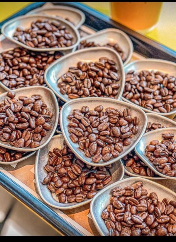 1 Piece Antique Stainless Steel Coffee Bean Weight Display Sheets