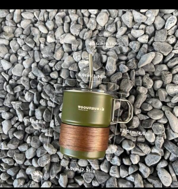 Stainless steel 304 straw cup for daily use is very attractive, American coffee cup 300ml