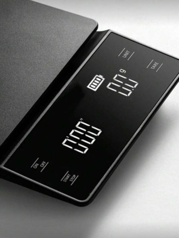 [Hot Offer] Smart Coffee Scale 1 Piece, Kitchen Scale, Italian Handheld Coffee Scale, Timing and Weight Function Coffee Scale, Precision Baker Kitchen Scale, Energy Saving Design, Anti-Slip Silicone Base at the Bottom