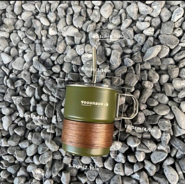 Stainless steel 304 straw cup for daily use is very attractive, American coffee cup 300ml